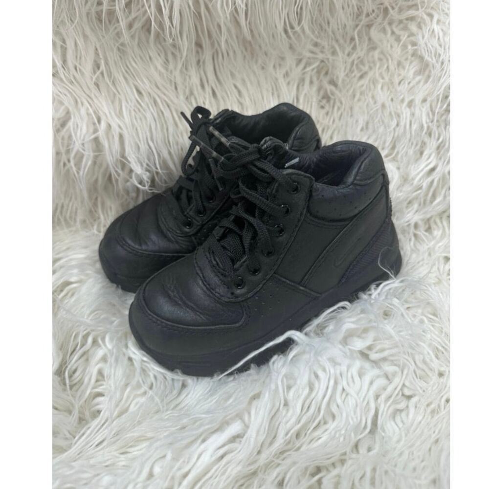 9C Nike Air Max Goadome Toddler Black Waterproof 311569-001 BOOTS 2009